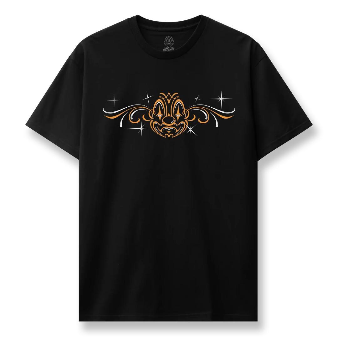 MR CARTOON MLB CLOWN MASK STADIUM TEE 黒柿