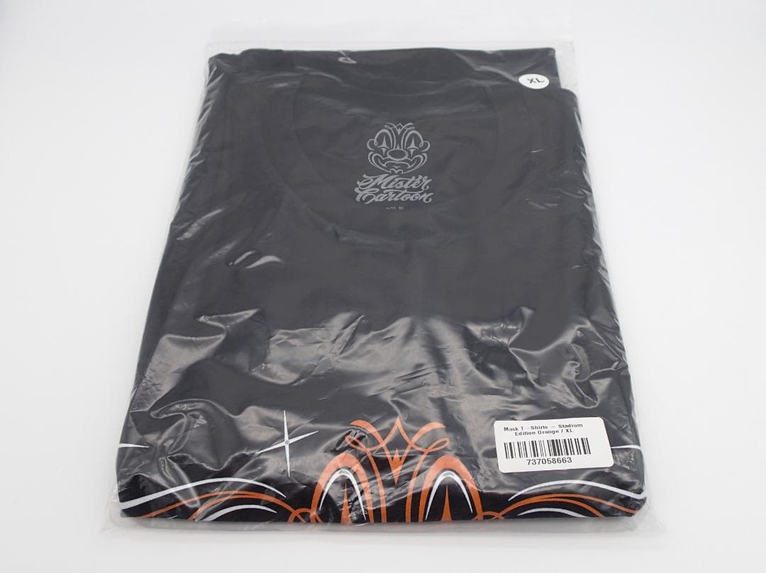 MR CARTOON MLB CLOWN MASK STADIUM TEE 黒柿