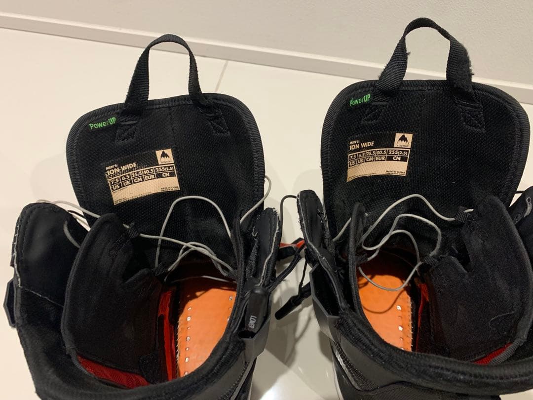 Burton ION 25.5cm ‘22-23ブラック