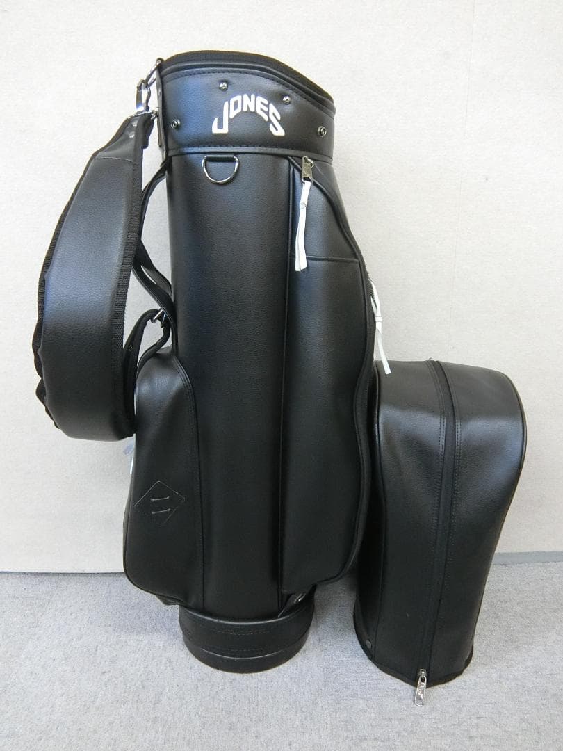 b648 ◆希少 JONES ライダー オールブラック キャディバッグ