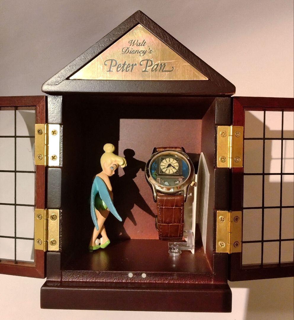 【新品】ピーターパン45周年 　ティンカーベルと時計　シリアルナンバー:1002