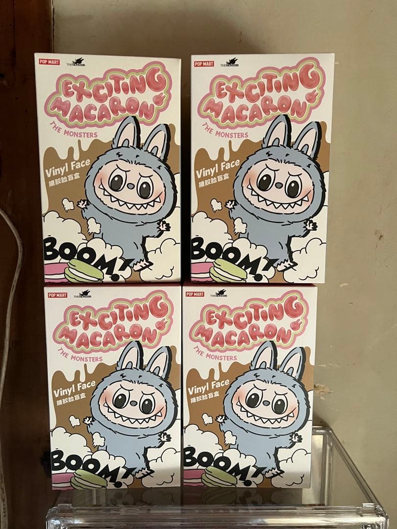 【正規品】POPMART ラブブExciting Macaron ソイミルク4個