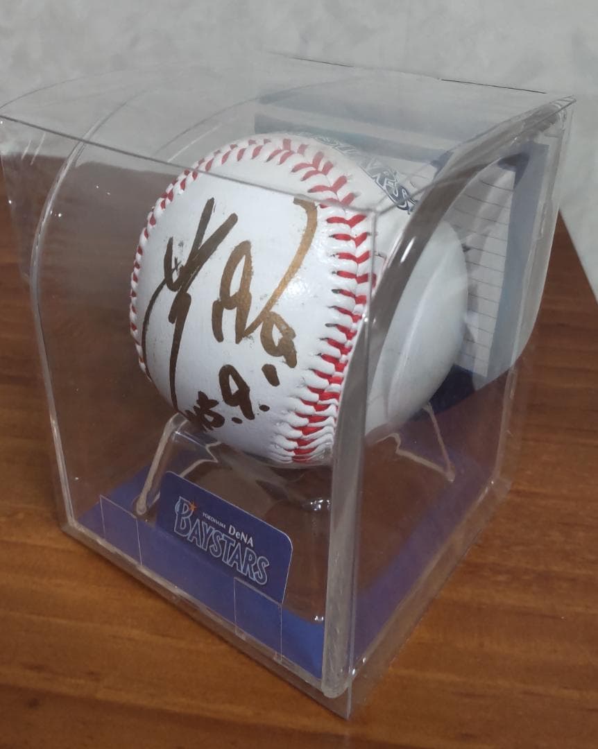 #19 山﨑康晃選手 直筆サインボール ＆ ケース ※36セーブ ★ルーキー