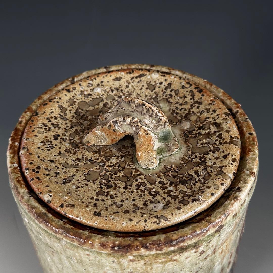 茶道具　古伊賀写　水指　上田直方　共箱　伊賀　陶芸　稽古　茶会　侘び