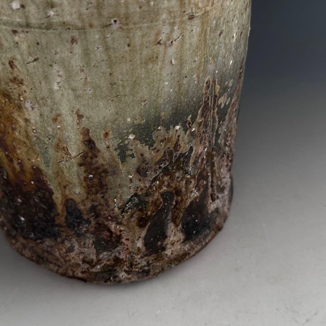 茶道具　古伊賀写　水指　上田直方　共箱　伊賀　陶芸　稽古　茶会　侘び