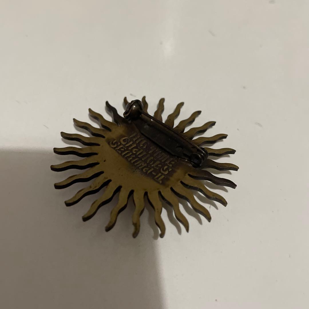 聖飢魔Ⅱ BIG TIME CHANGES ブローチ 太陽