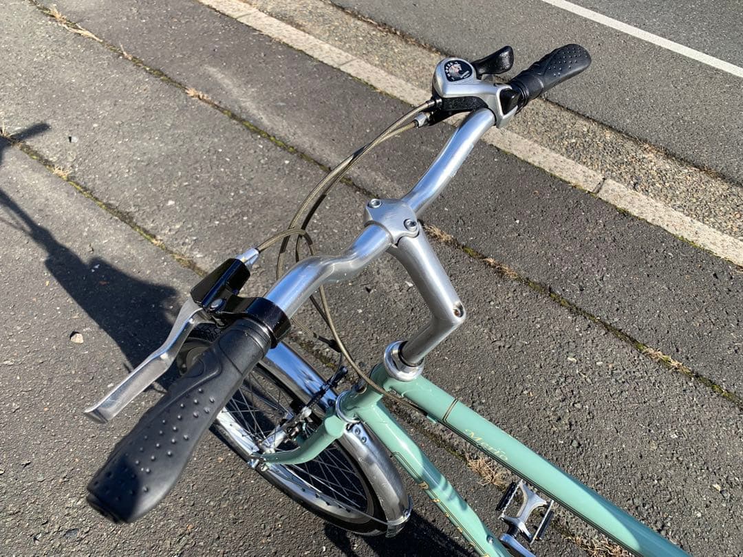 【即乘】送料無料 Bianchi ミニベロMerCo小径車クロスバイク7速 20