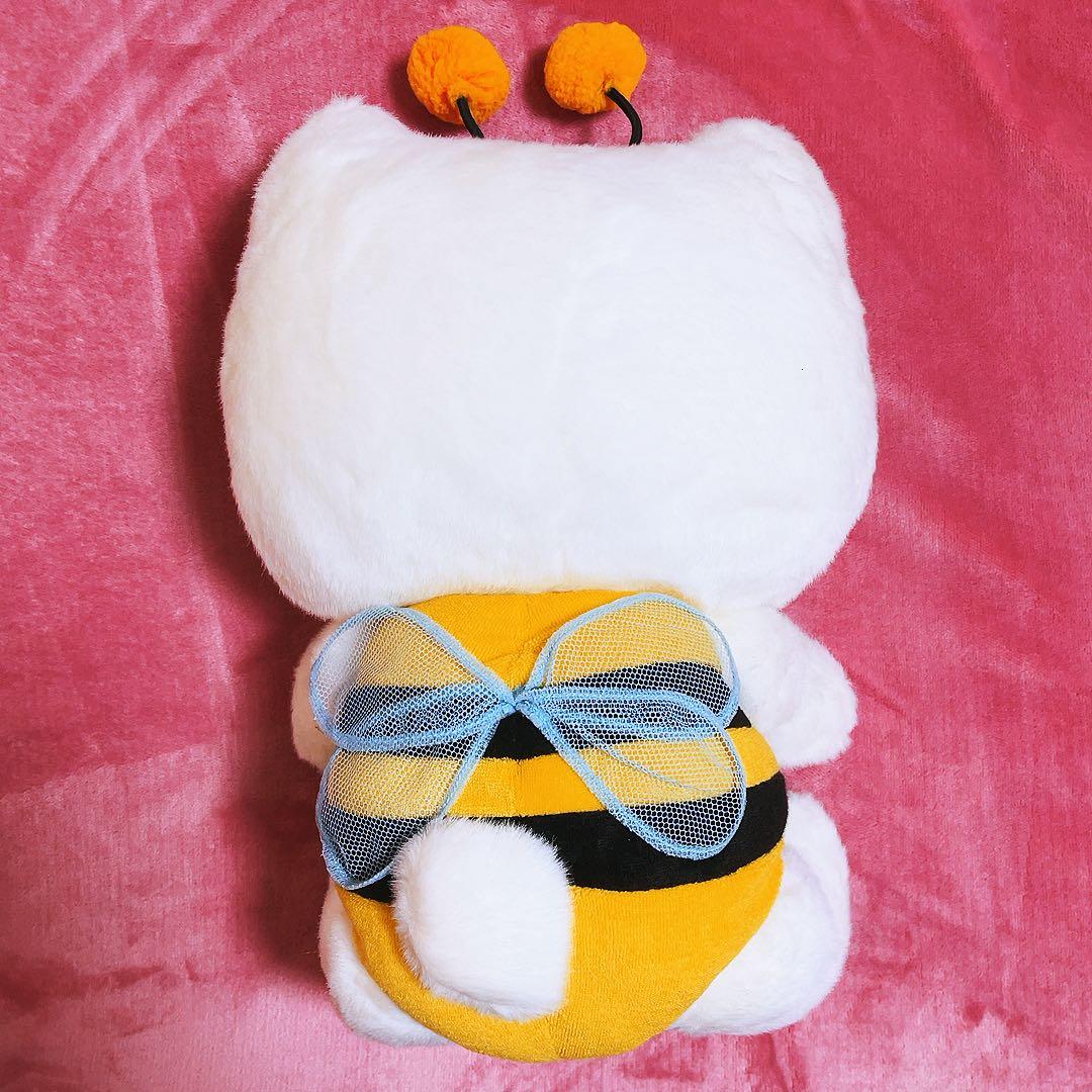 希少レア　ハローキティ　ぬいぐるみ　ハチ　1998年製　vivitex サンリオ