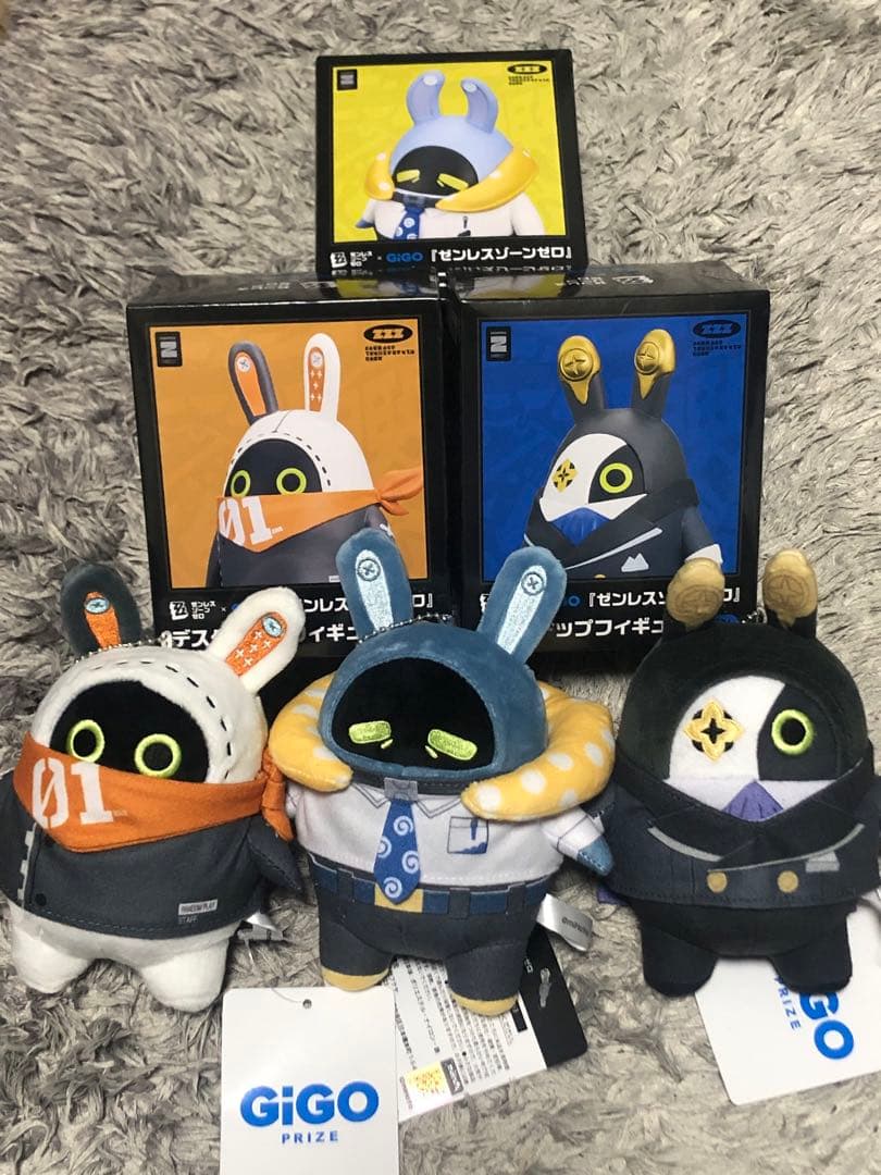 ゼンレスゾーンゼロ ぬいぐるみ デスクトップフィギュア