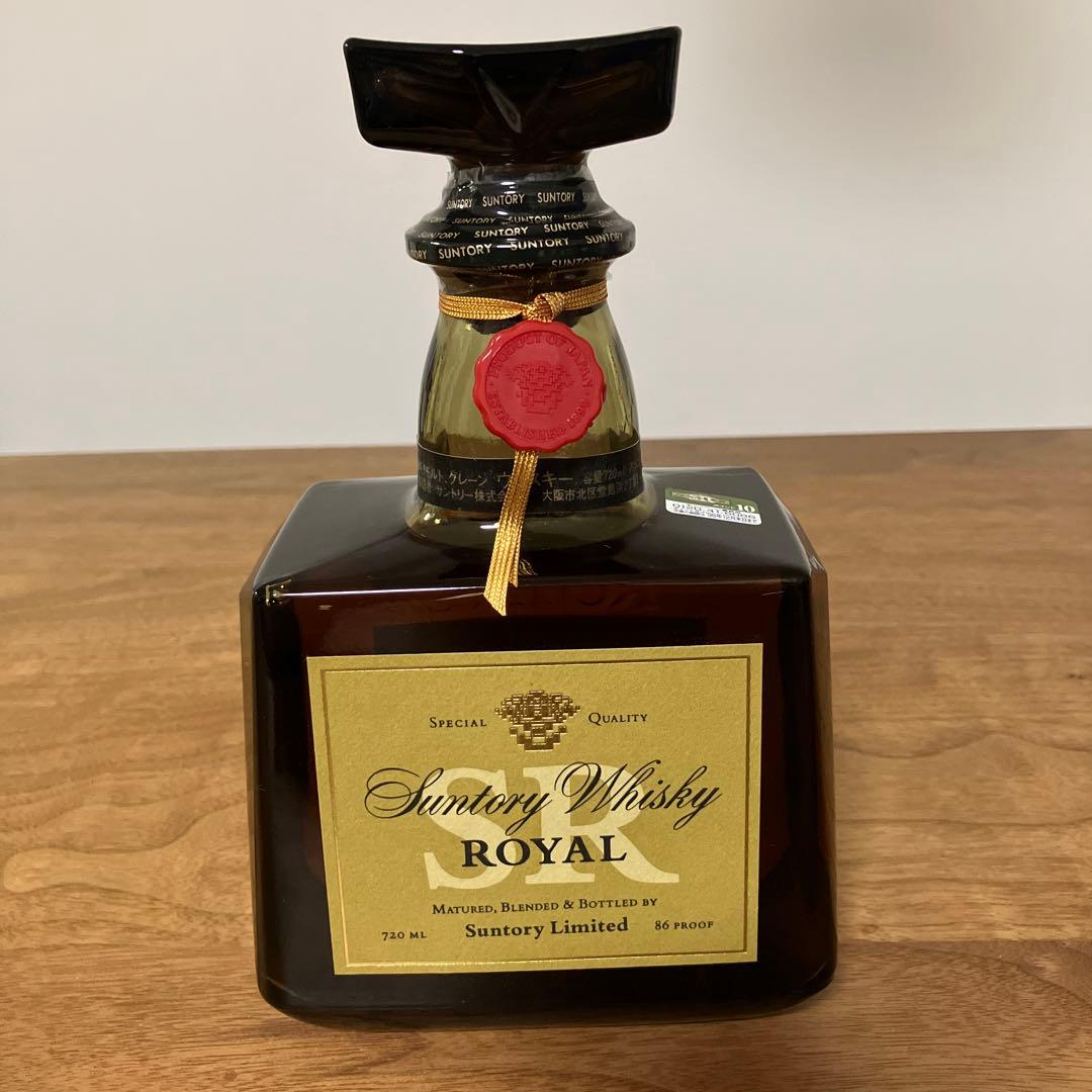 【古酒】サントリーCREST12年&SR&ニッカAllMolt