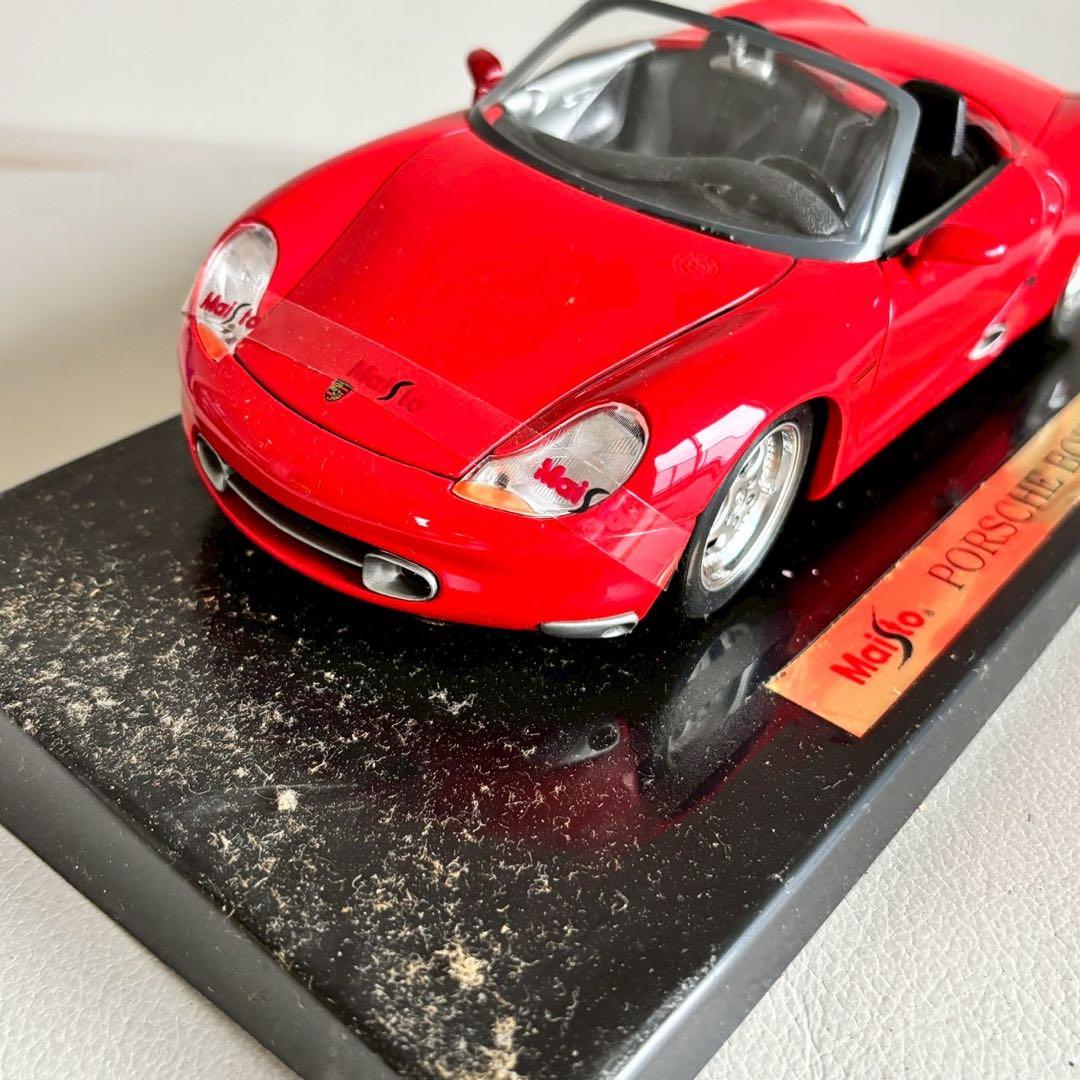 Maisto マイスト Porsche Boxster 1/18 レッド