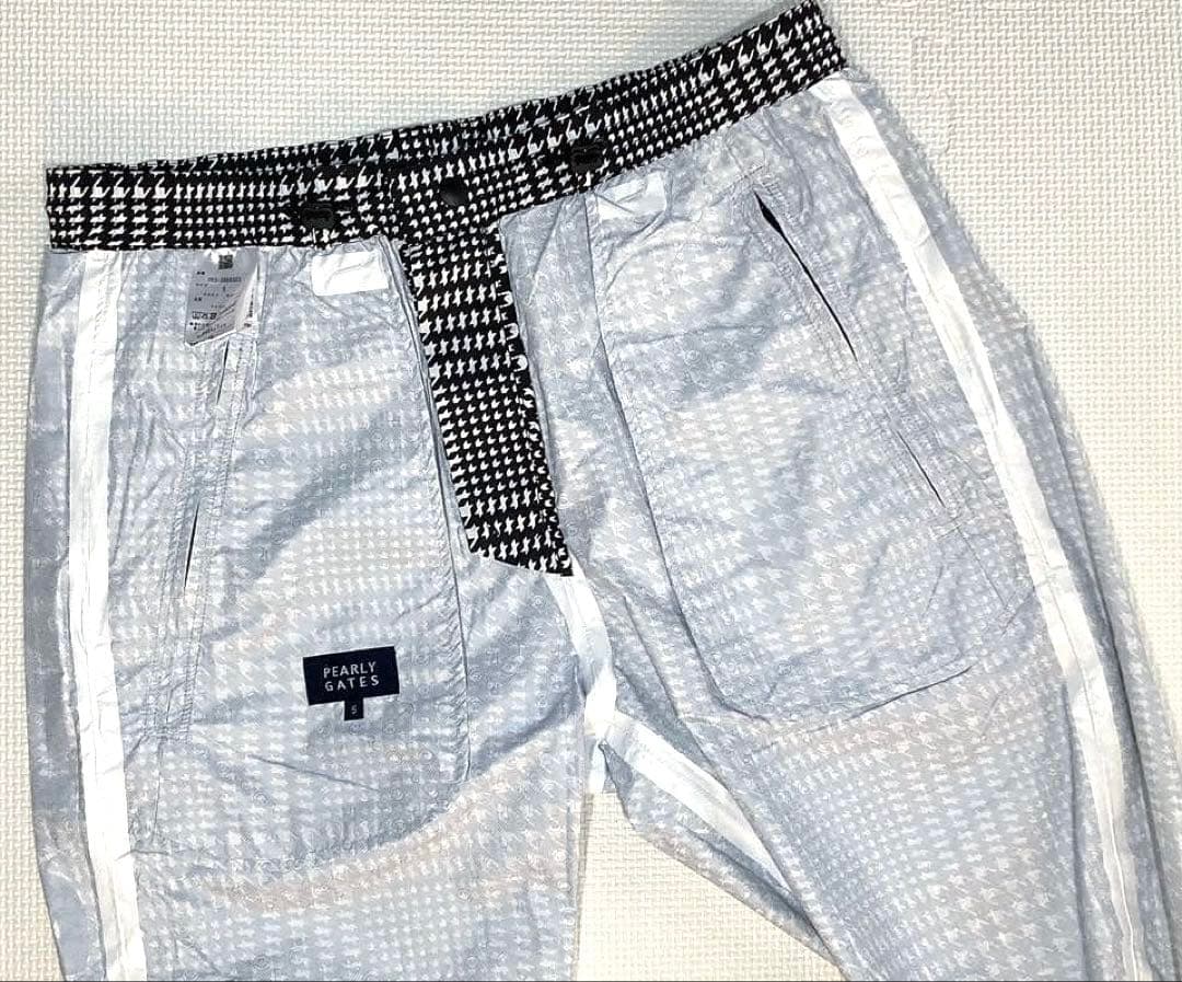 パーリーゲイツ ナイロンストレッチ チドリレインパンツ／5