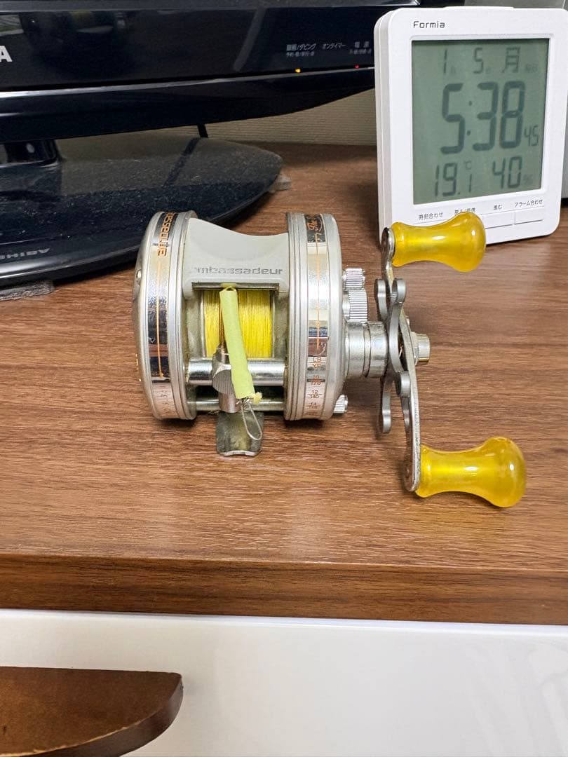 Abu Garcia 4601C3 ベイトリール ハネクラオリジナルハンドル