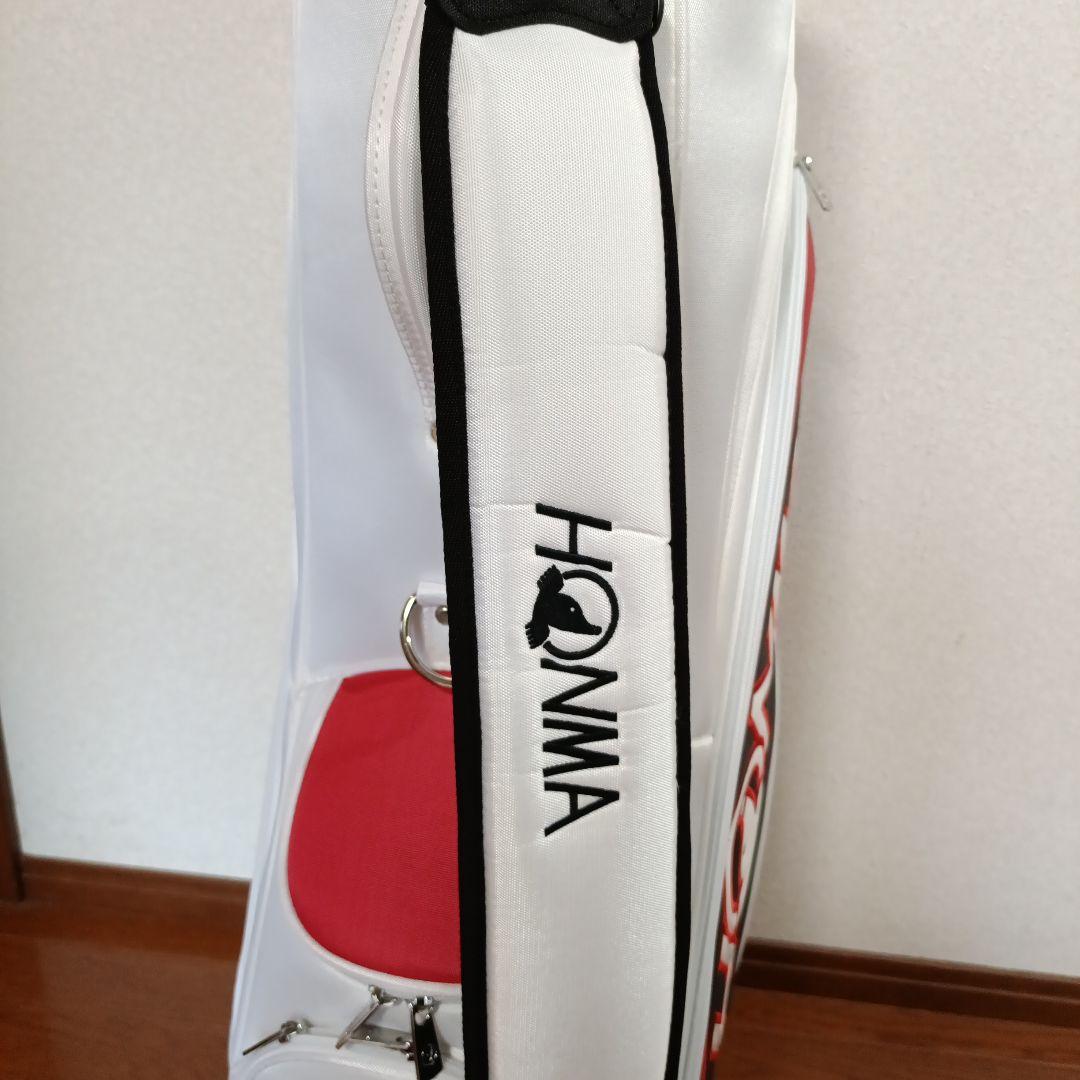 専用です。【新品】HONMA ゴルフバッグ・キャディバッグ　ホワイト