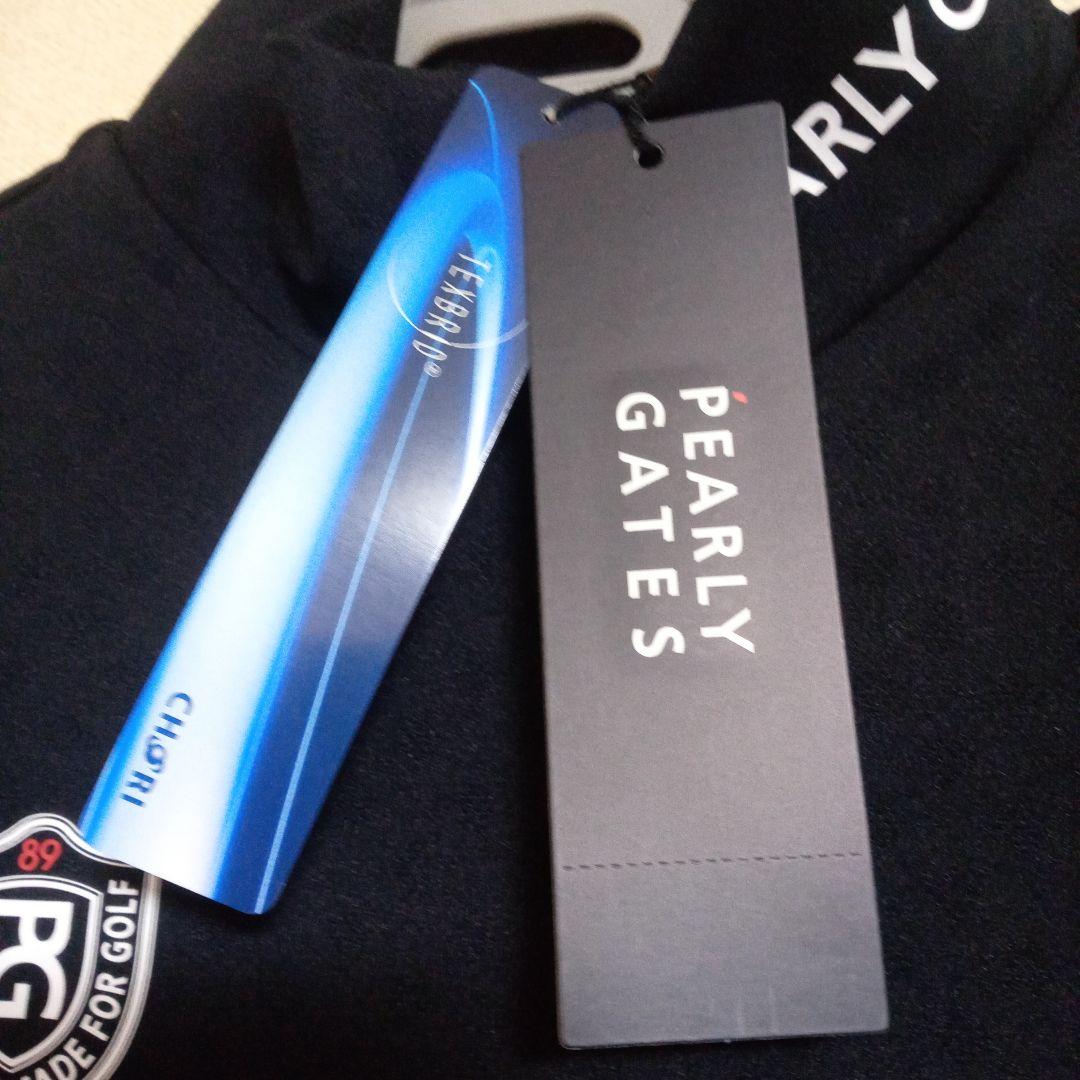 新品PEARLY GATES ネイビー ハイネックシャツ