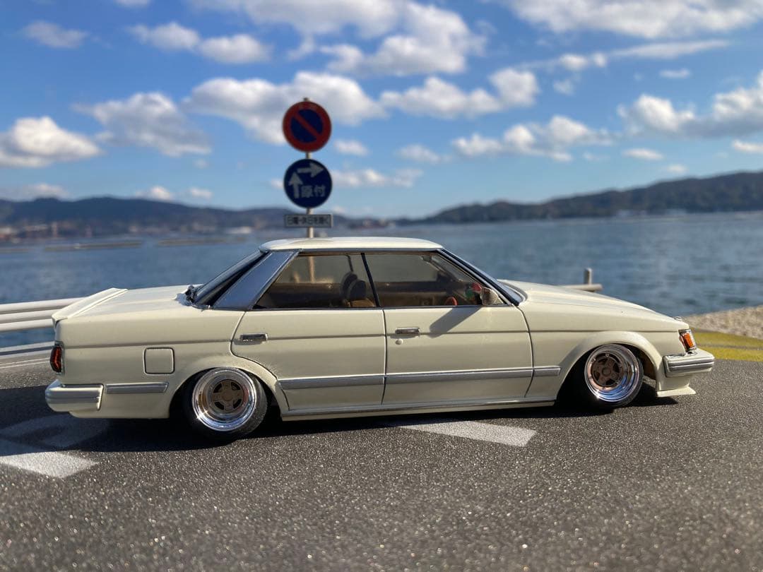 1/24 トヨタ マークII GX71 完成品 たまごパール