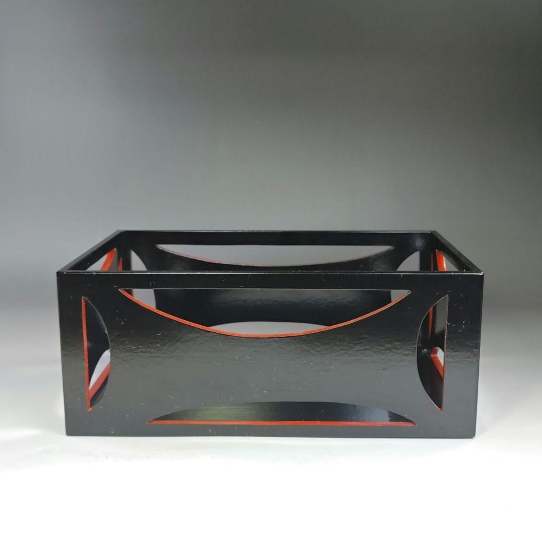 イ841 煙草盆『塗師作』『漆塗　莨盆　共箱』茶道具