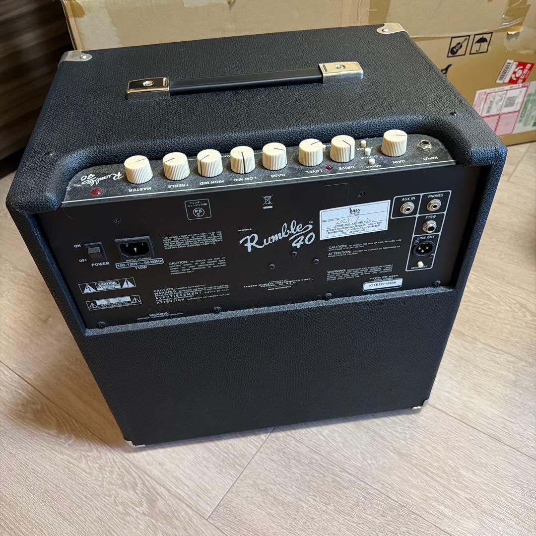 Fender Rumble 40 ベースアンプ Bass Amp フェンダー