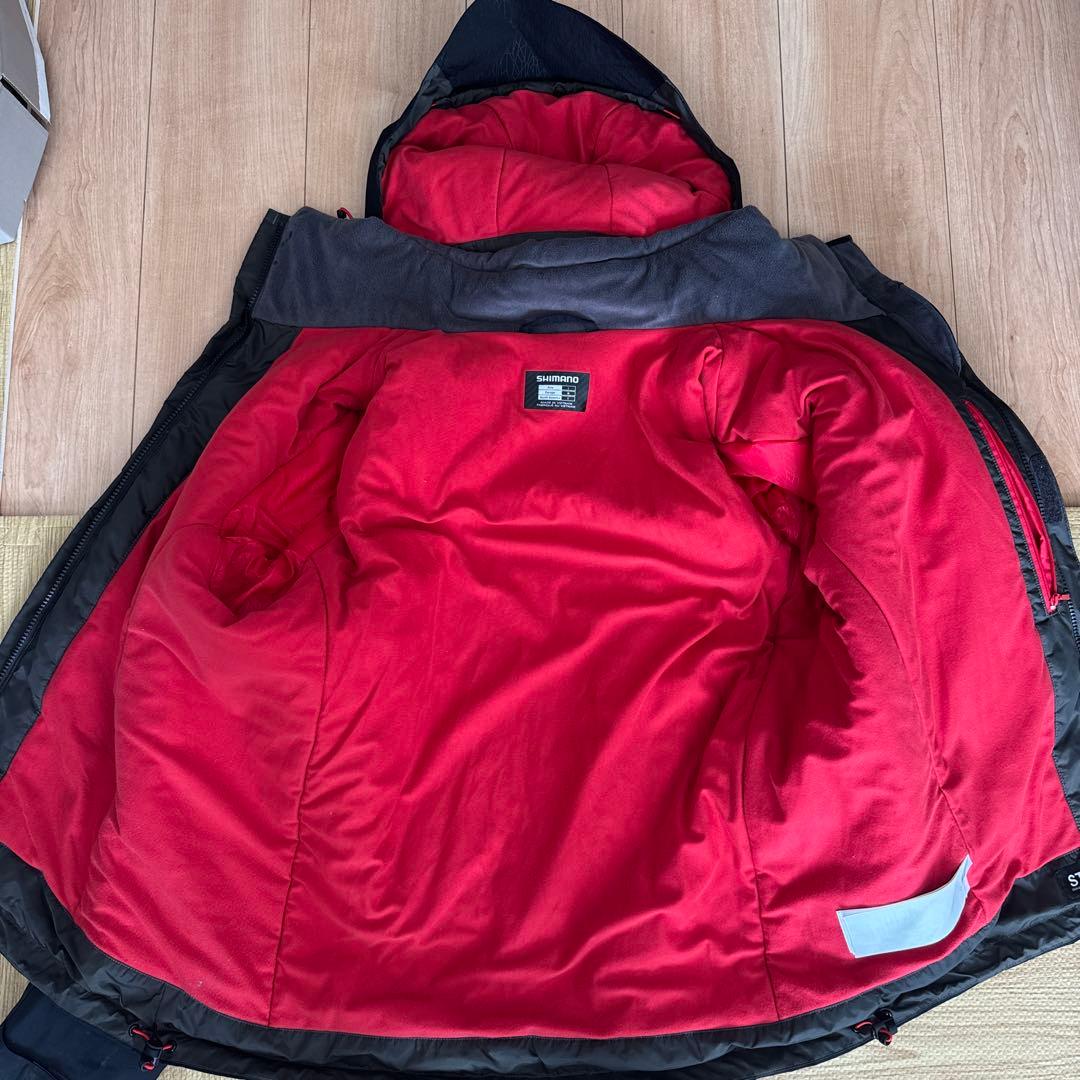 SHIMANO NEXUSフィッシングスーツ ブラック