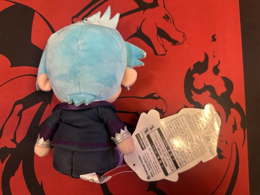 【タグ付き】【ポケモン】 シロナ ダイゴ ぬいぐるみ2体セット