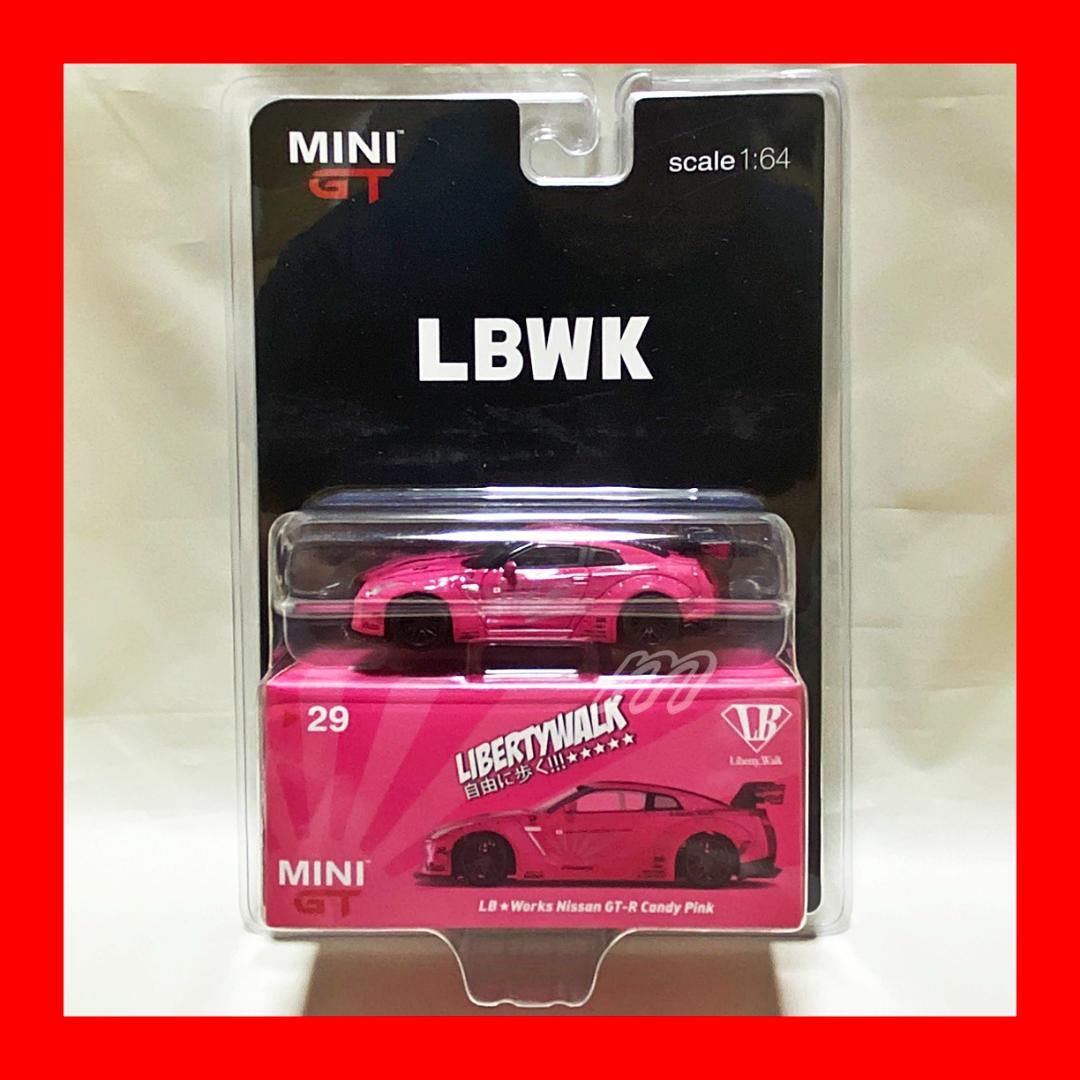 ⭐️MINI GT LB★Works NISSAN GT-R キャンディーピンク