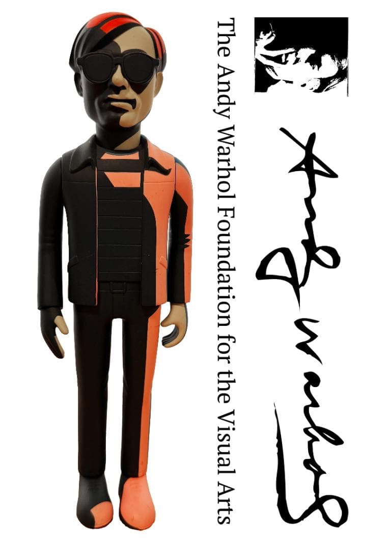 メディコムトイVCDアンディウォーホルネイビーフィギュア