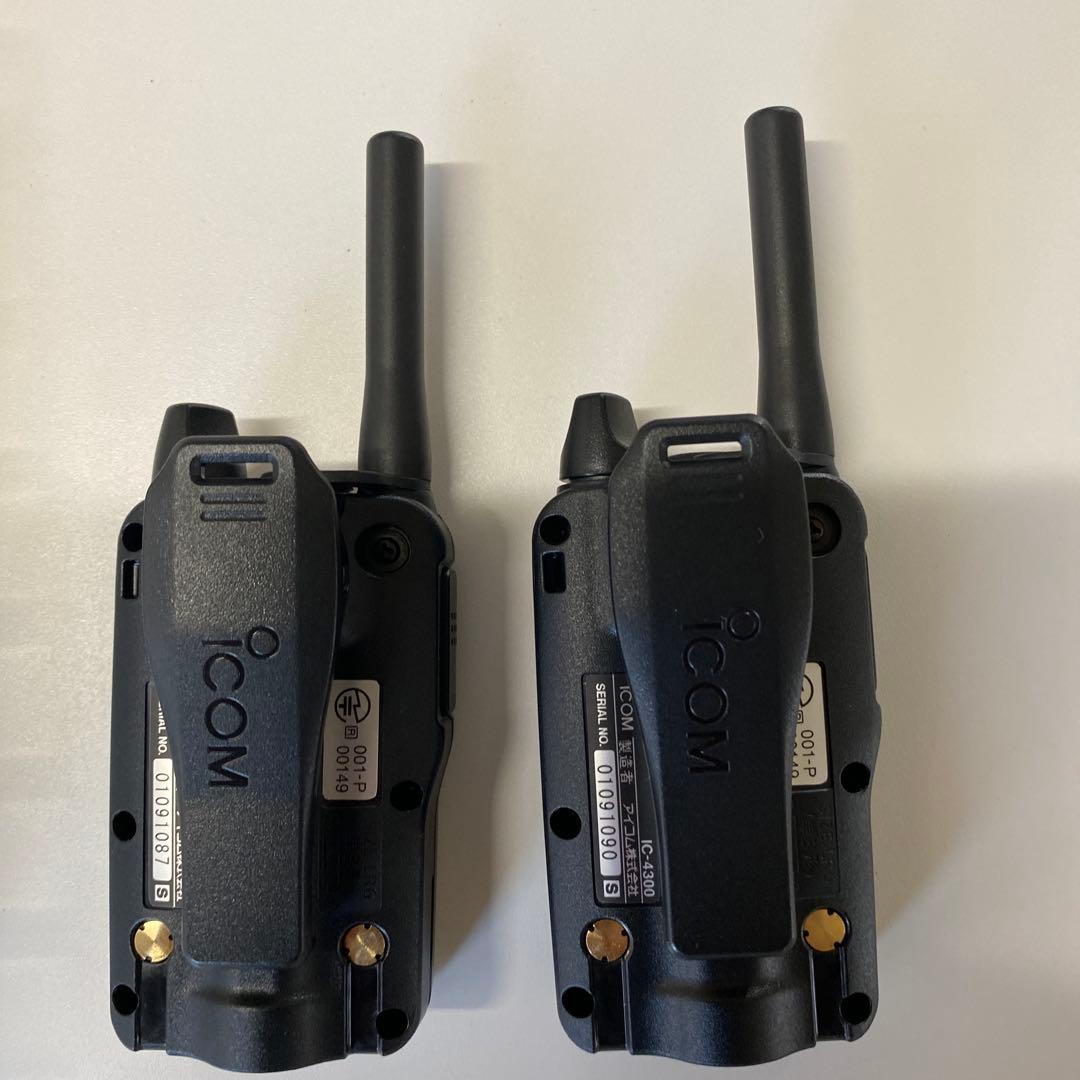 ICOM IC-4300 トランシーバー　2個セット
