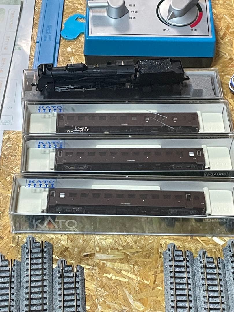 Nゲージ KATOレールセット D51機関車つき　本日お値下げ中