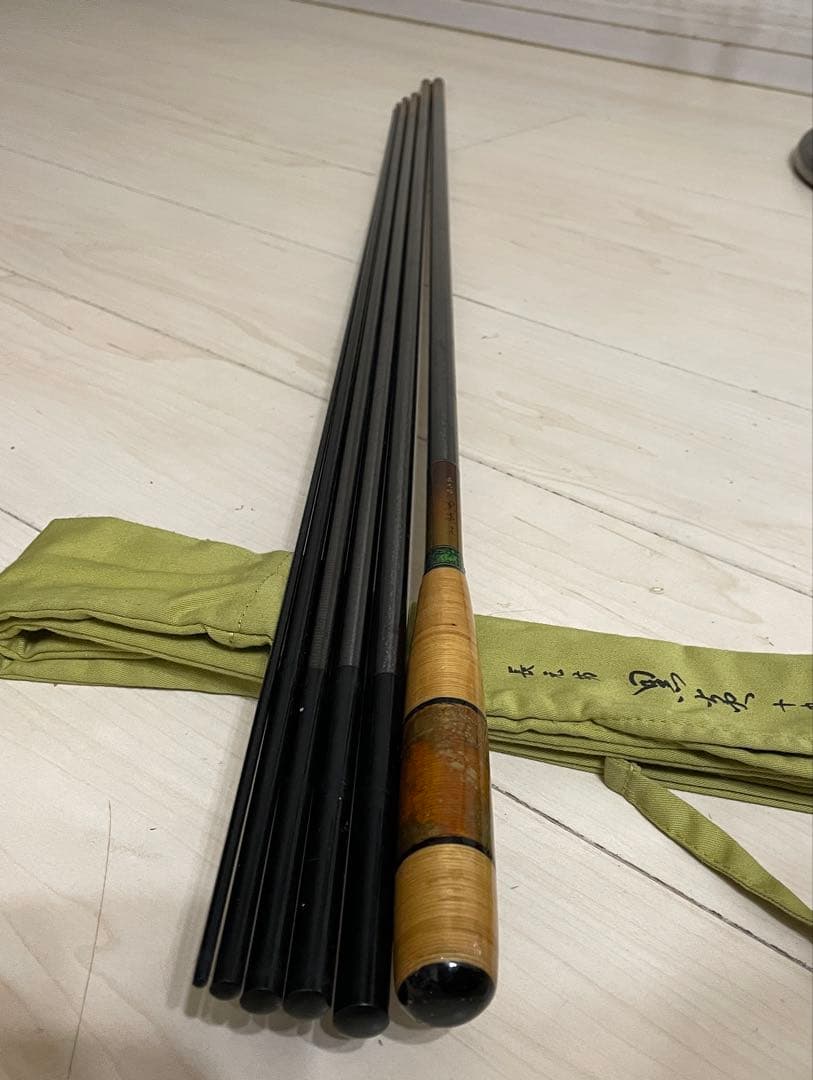 ★【ダイワ】 長元坊 黒炎 19尺 美品　釣竿