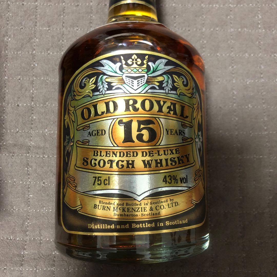 OLD  15年 ブレンデッドデラックススコッチウイスキー 75cl