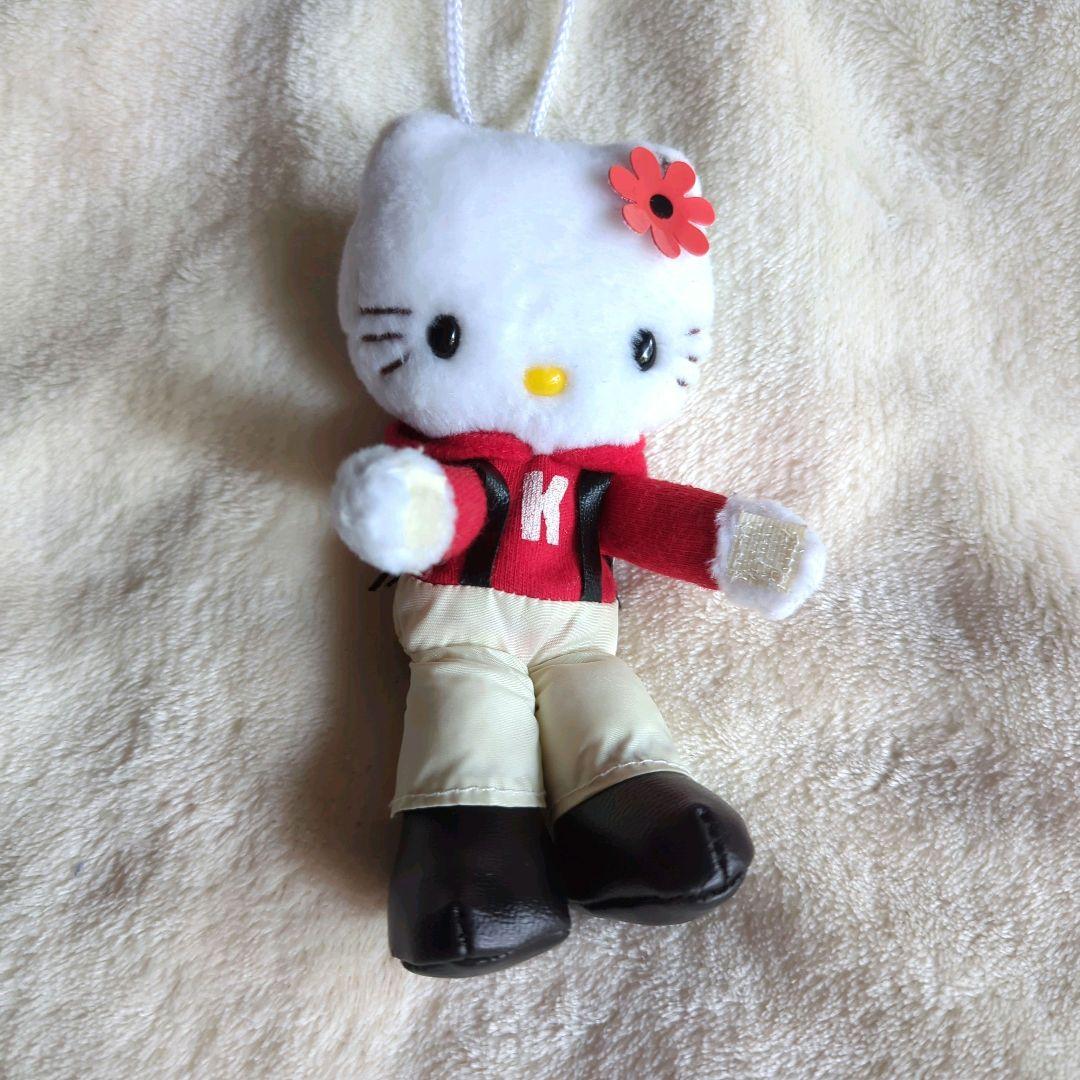 当時物　レア　レトロ　ハローキティ マスコット　ぬいぐるみ　キティー　サンリオ