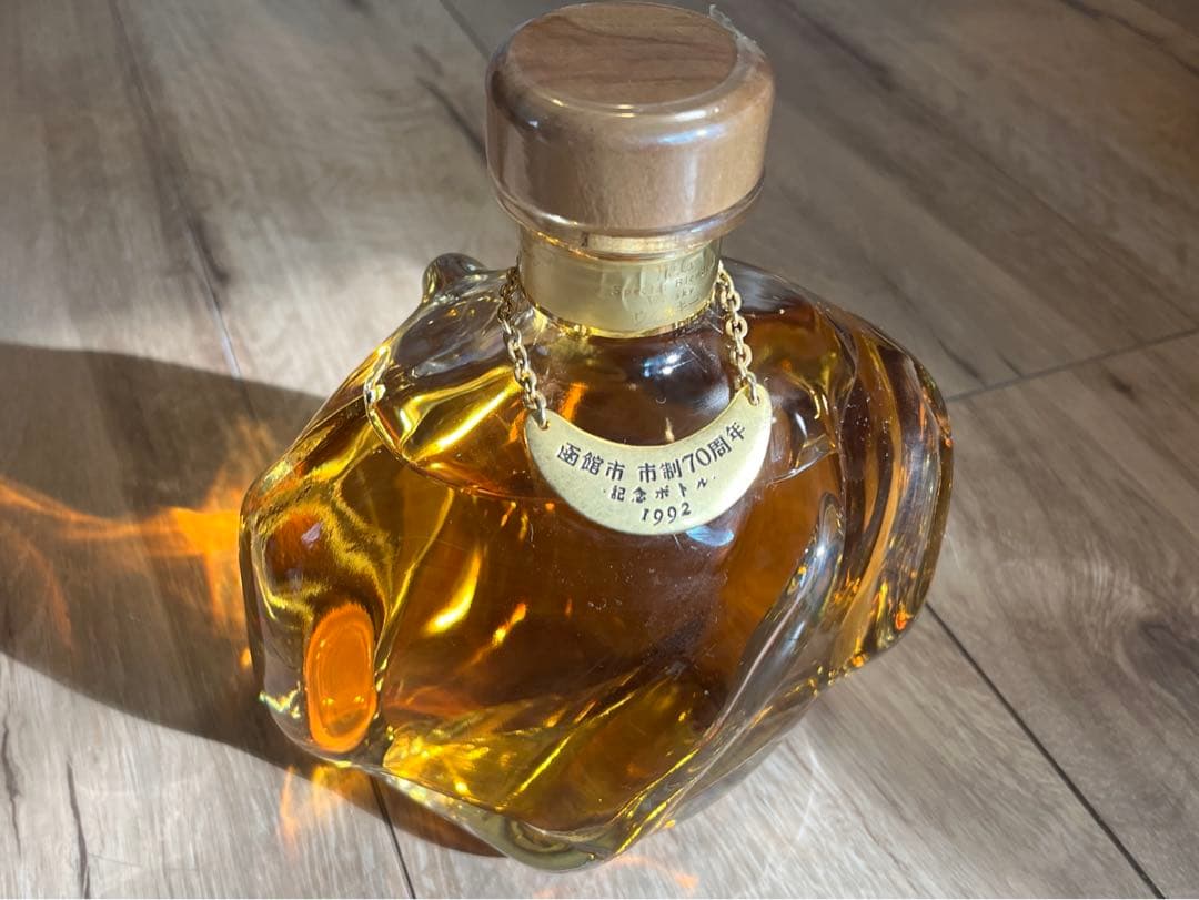 【未開栓】1992年函館市 市制70周年記念 ウイスキー サントリー 記念ボトル