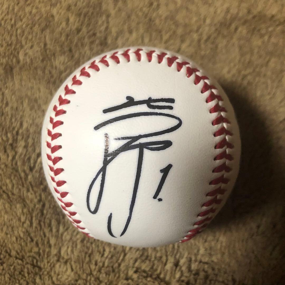 井端弘和・里崎智也・柴原洋・成瀬善久直筆サインボール