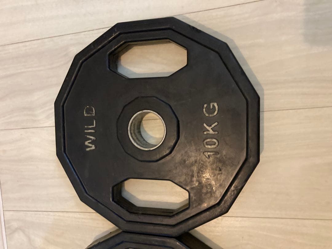 WILD オリンピック　プレート　10キロ　2枚 50㎜