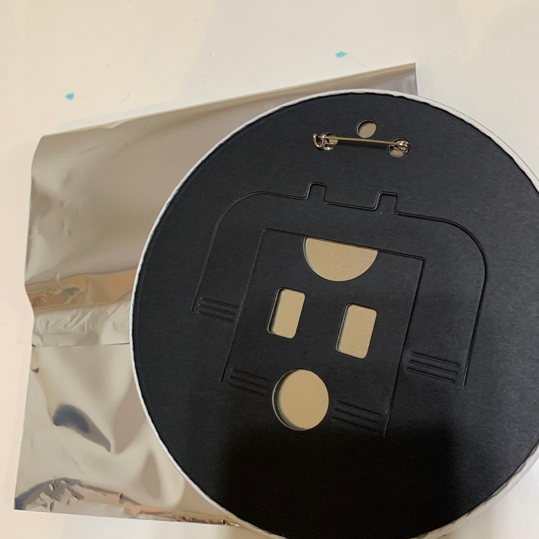 コスモワールド 特大アクリルフィギュア 孤爪研磨　バッジ 黒尾鉄朗 孤爪研磨