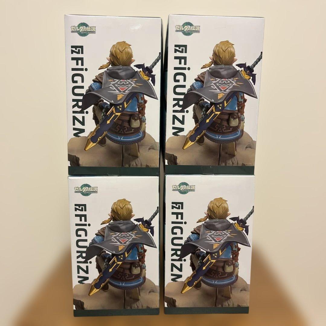 FIGURIZM α ゼルダの伝説 リンク フィギュア　４点セット