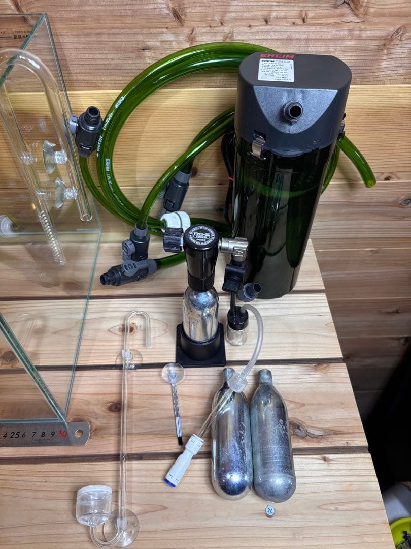 EHEIM ガラス水槽 フルセット