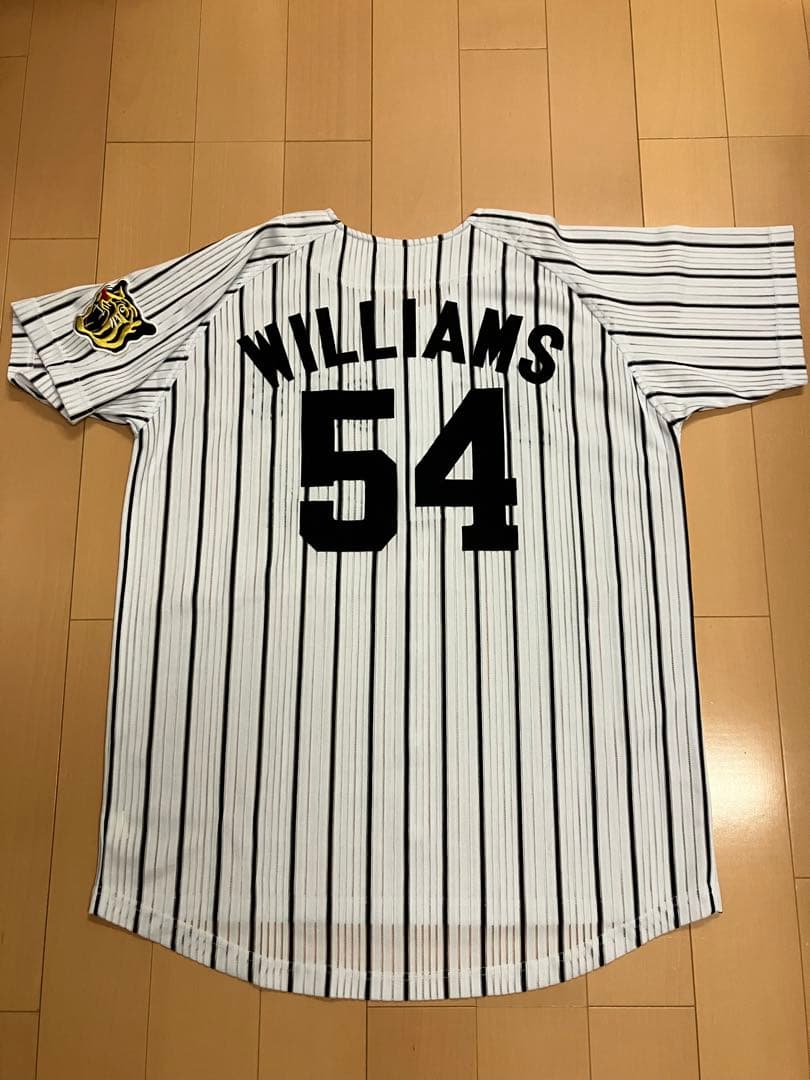ジェフウィリアムス　阪神タイガース　ユニフォーム　当時　シャープ産業　ミズノ　L