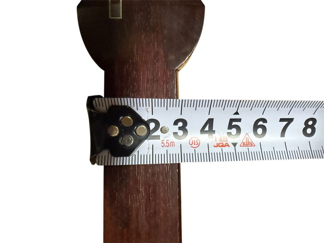 三味線 中棹 紫檀 東さわり 破れあり 和楽器 ハードケース付き