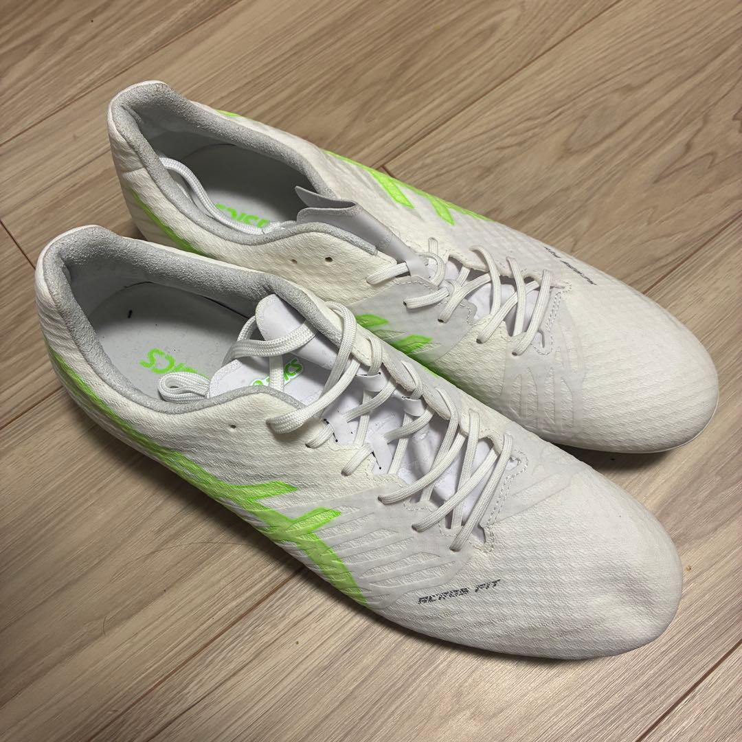 28.0cm アシックス アクロスプロ2 ホワイト×イエロー