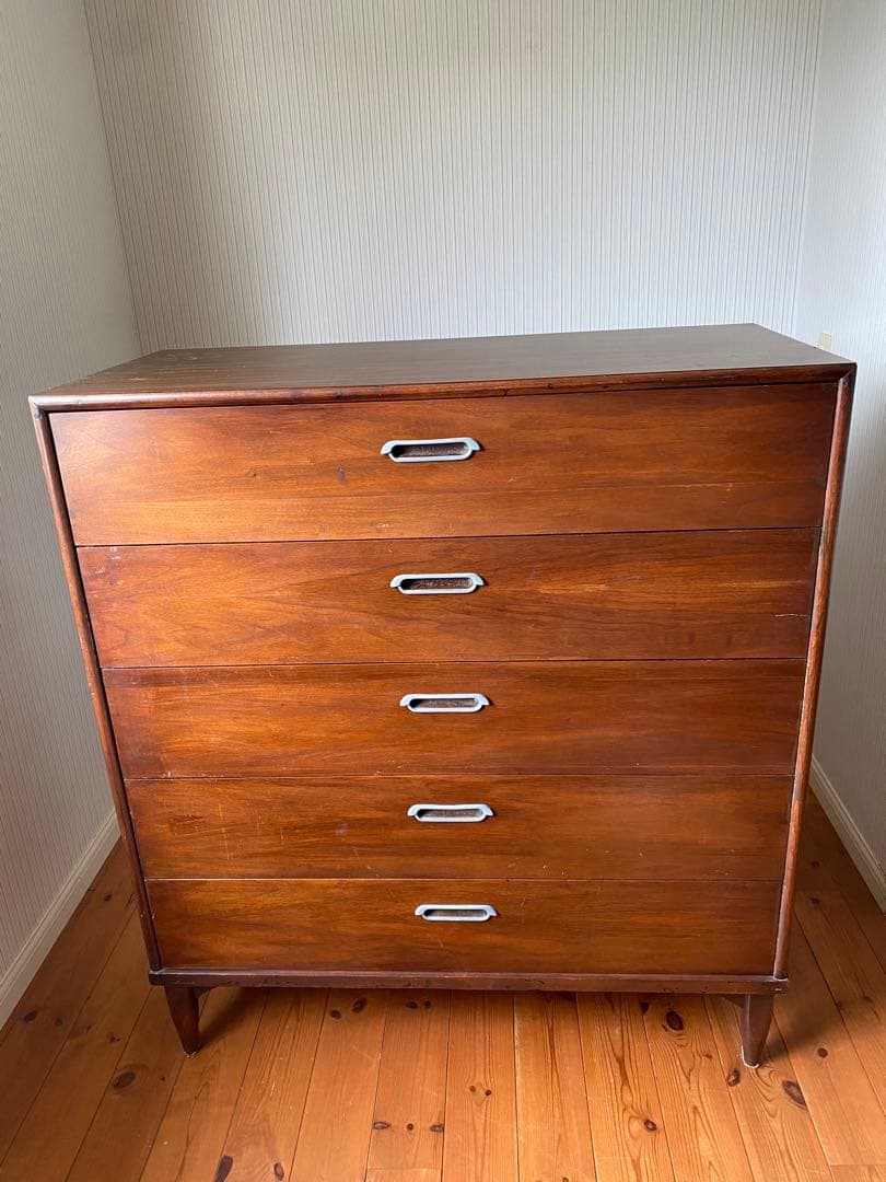 ドレクセルヘリテイジ　ビンテージ5段チェスト