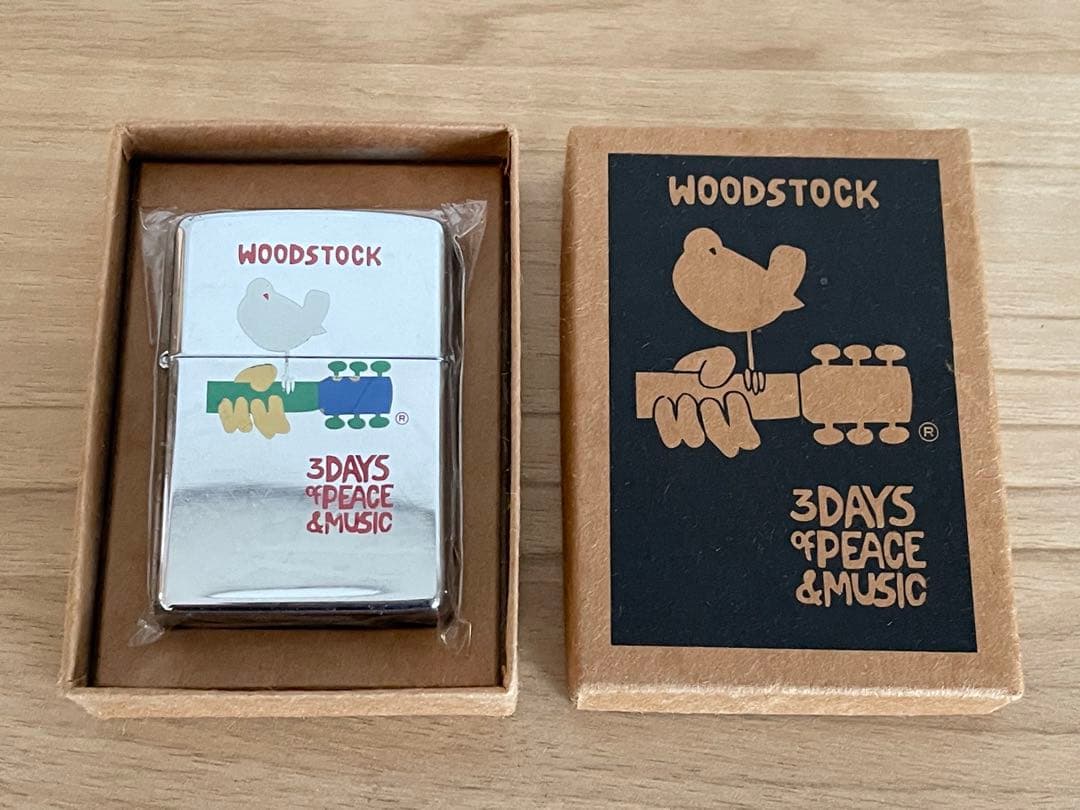 希少品‼️ WOOD STOCK 3DAYS ZIPPO ウッド・ストックジッポー