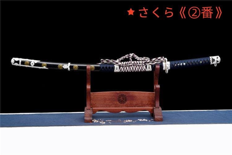 未使用特注品 最高級・模造刀・模擬刀 太刀 居合練習 【銀雪太刀】