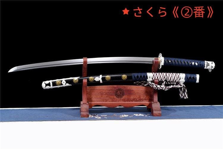 未使用特注品 最高級・模造刀・模擬刀 太刀 居合練習 【銀雪太刀】