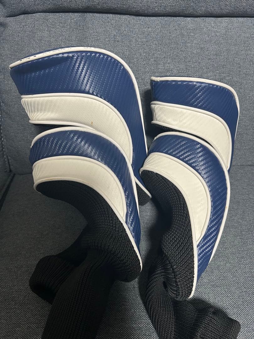 FOURTEEN ヘッドカバー4点セット（1・3・5・X）紺/白 レア 廃盤