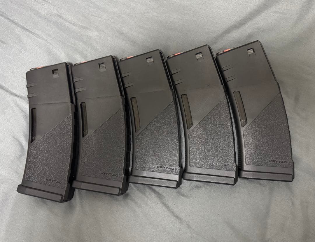 KRYTAC(クライタック)M4ポリマーマガジン 5本入りセットブラック