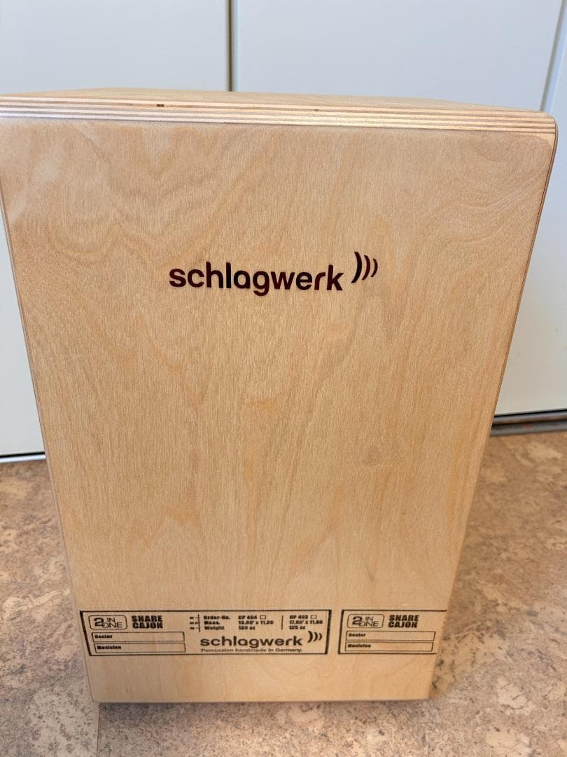 カホン Schlagwerk 2 inOne SR-CP404 【中古美品】