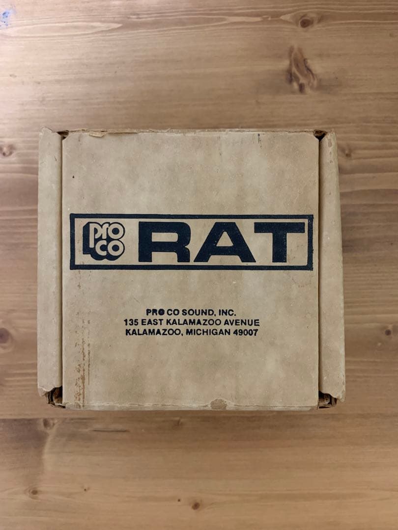 ProCo RAT 1986年 ギターエフェクター 箱アリ