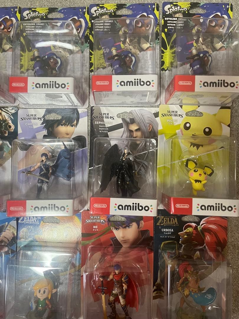 未開封　amiibo ファイヤーエムブレム ゼルダ　スプラトゥーン　23個セット