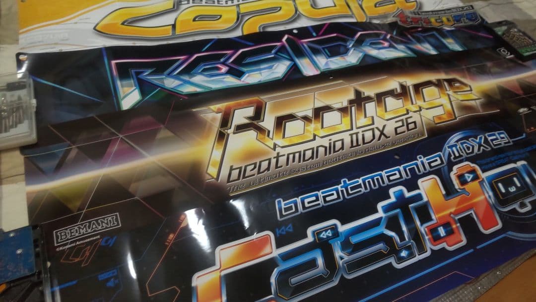 希少 ビートマニア 23 26 28 29 30 タイトルパネル サイドパネル